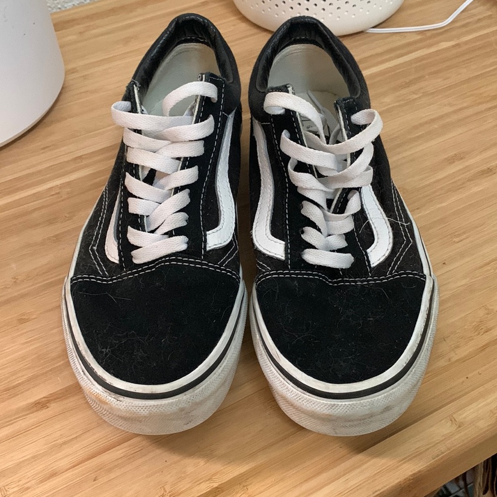 Black old school vans